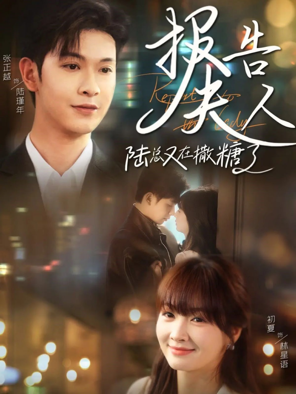 报告夫人陆总又在撒糖...