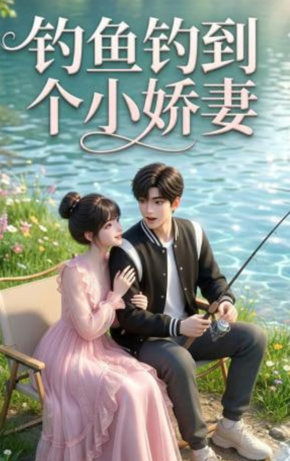 钓鱼钓到个小娇妻