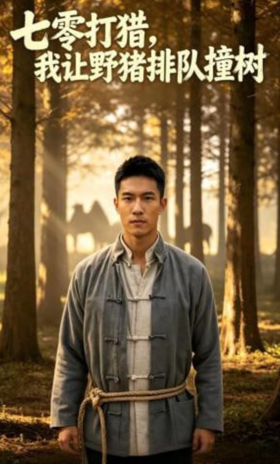 七零打猎，我让野猪排队撞树
