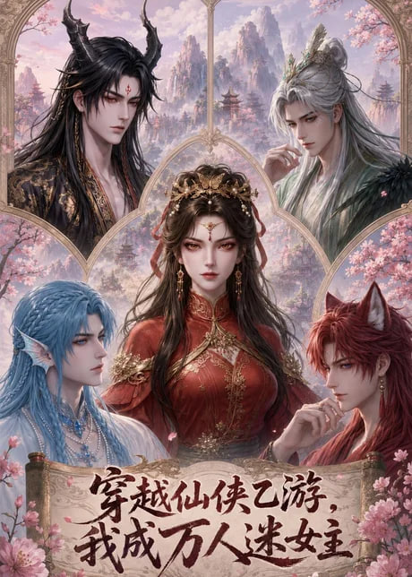穿越仙侠乙游，我成万人迷女主封面图