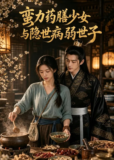 蛮力药膳少女与隐世病弱世子海报