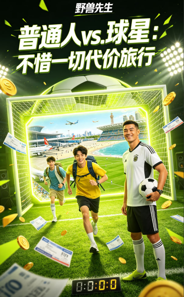 普通人 vs. 球星：不惜一切代价旅行