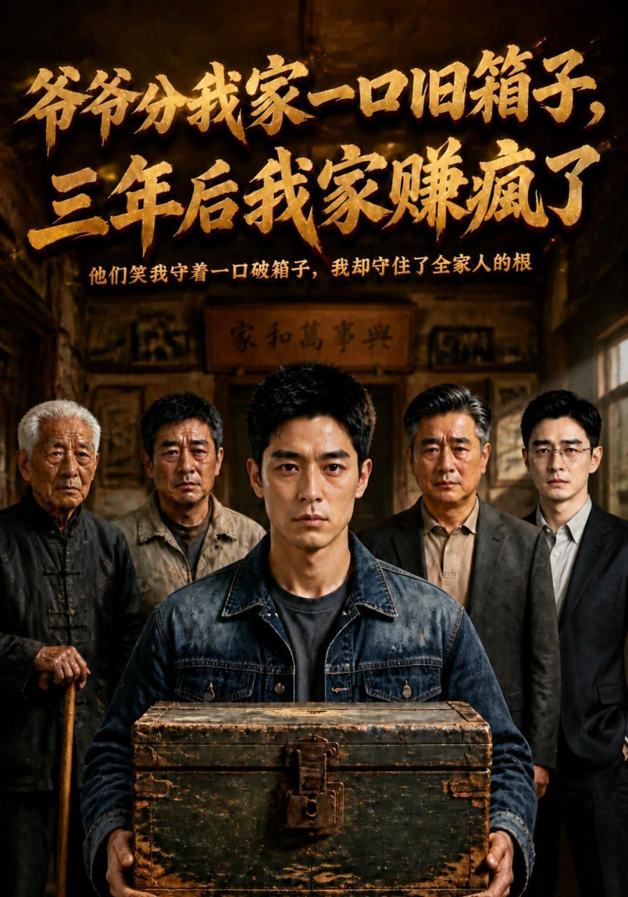 爷爷分我家一口旧箱子三年后我家赚疯了