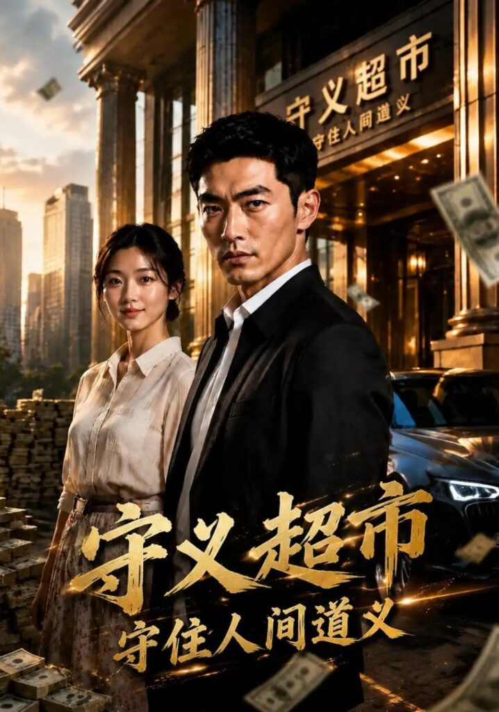 守义超市，守住人间道义海报