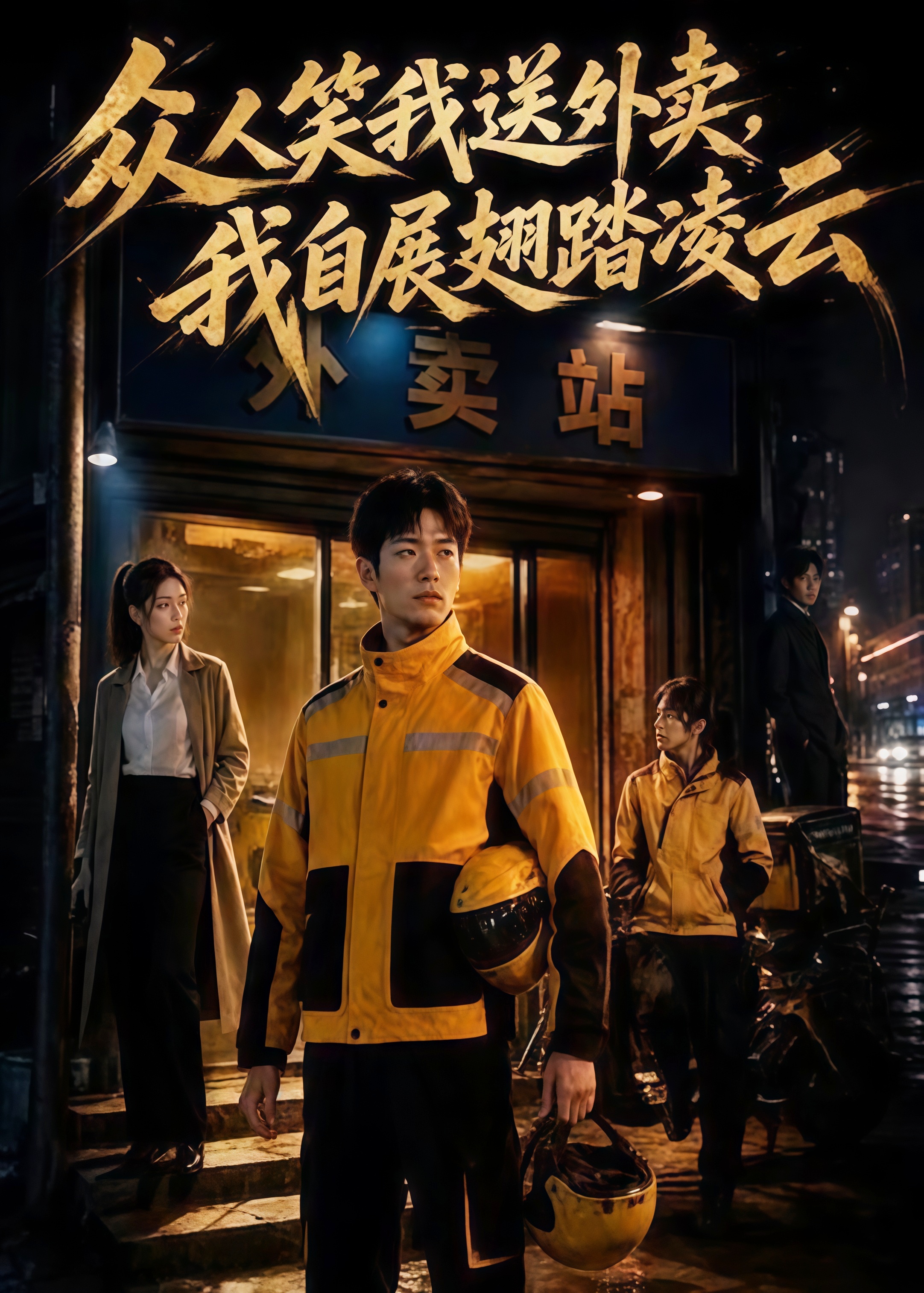 众人笑我送外卖，我自展翅踏凌云