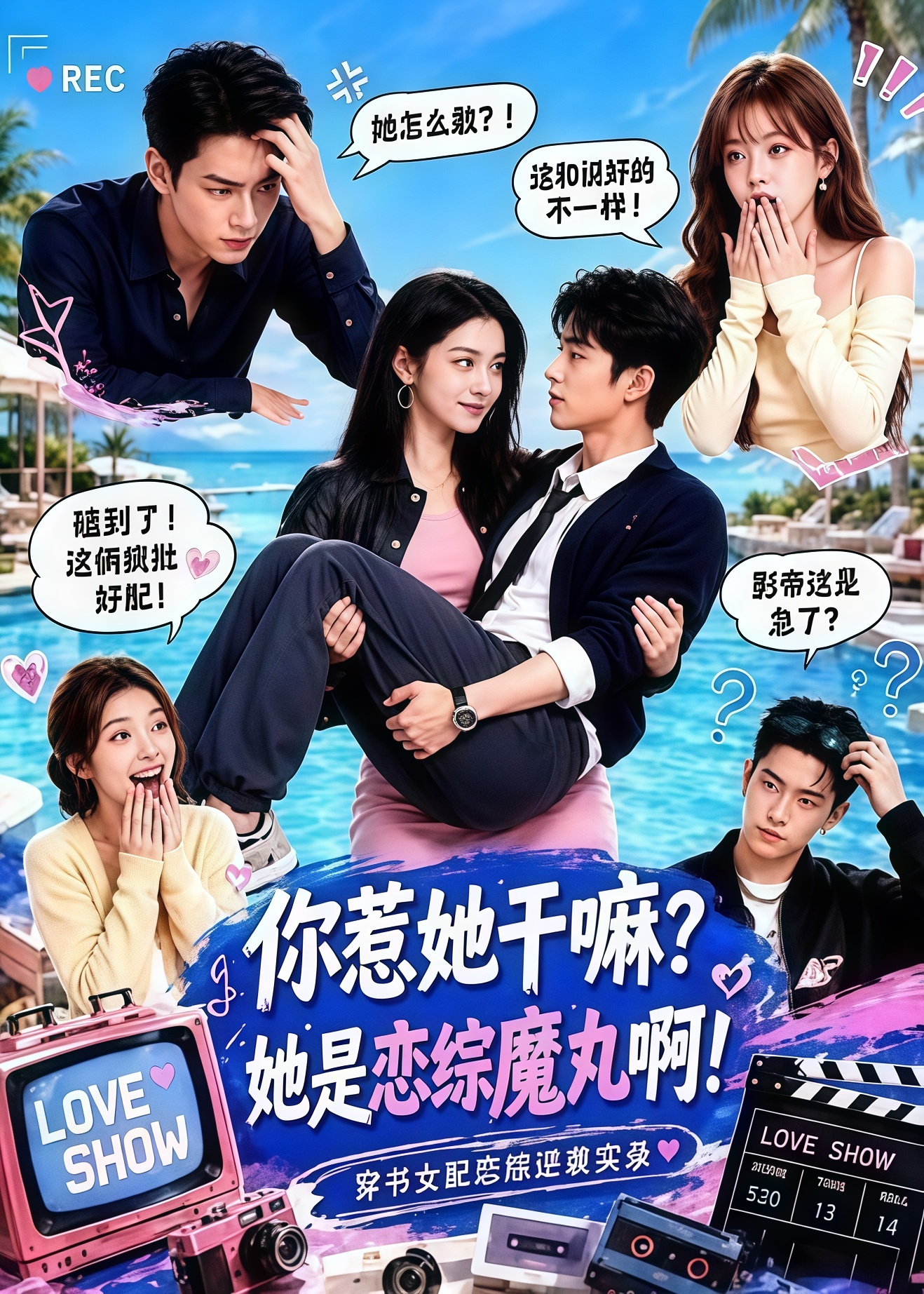 你惹她干嘛她是恋综魔丸啊