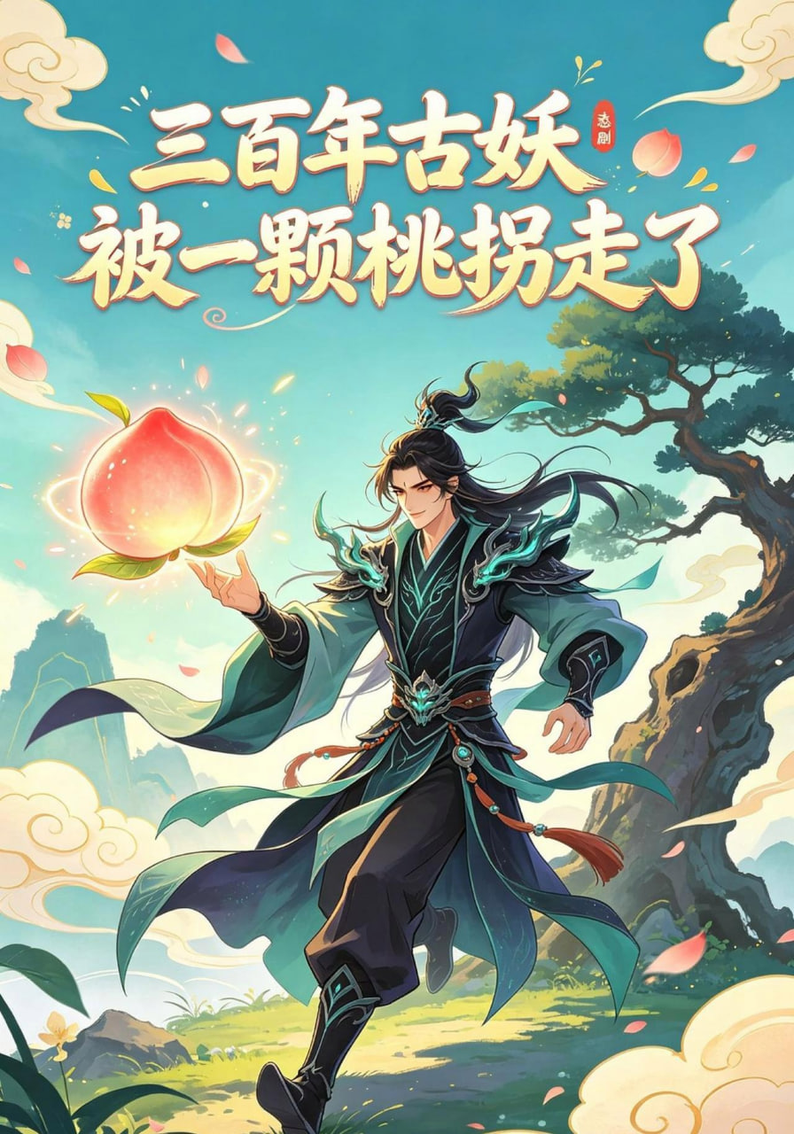 三百年古妖被一颗桃拐走了