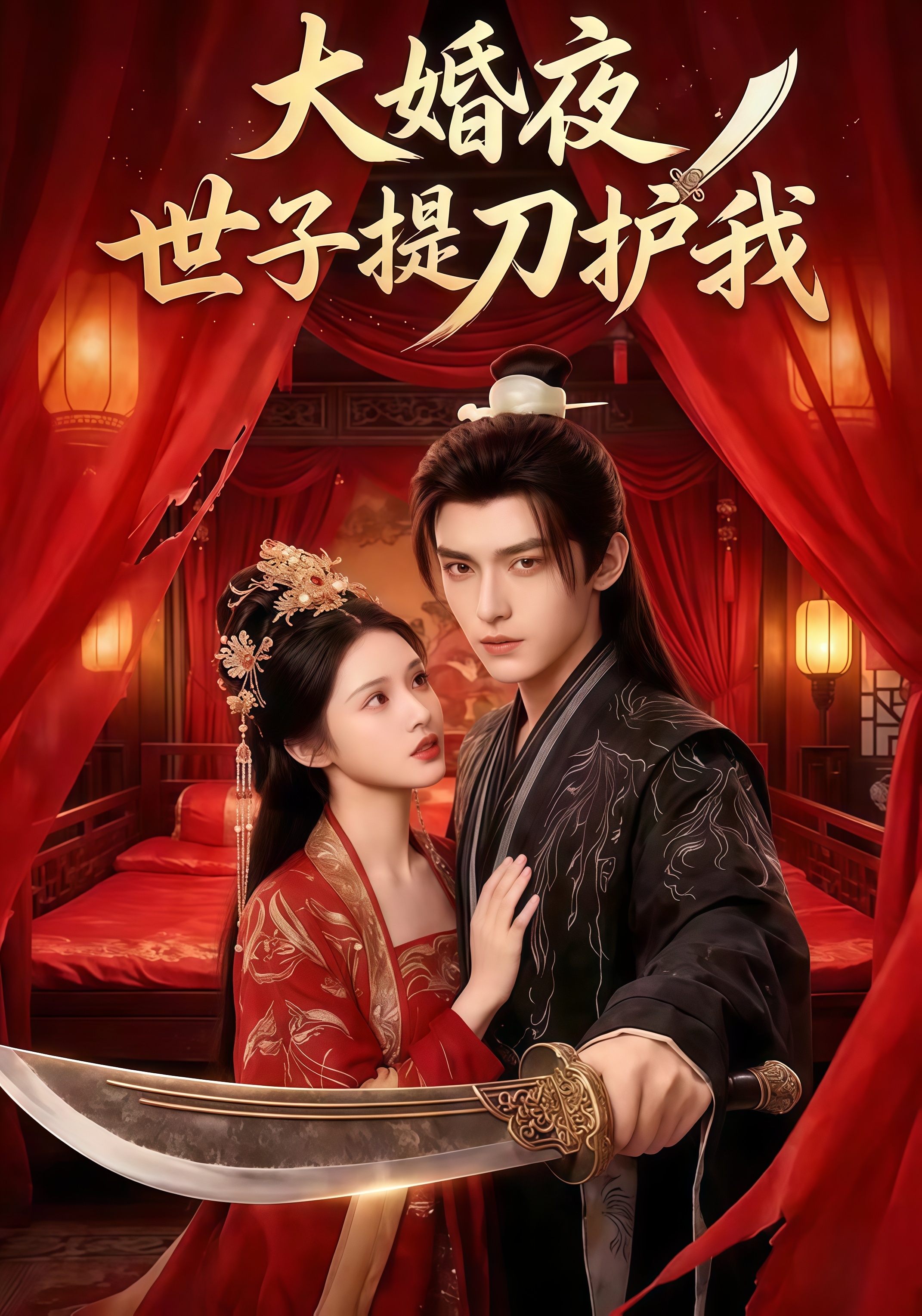 大婚夜世子提刀护我