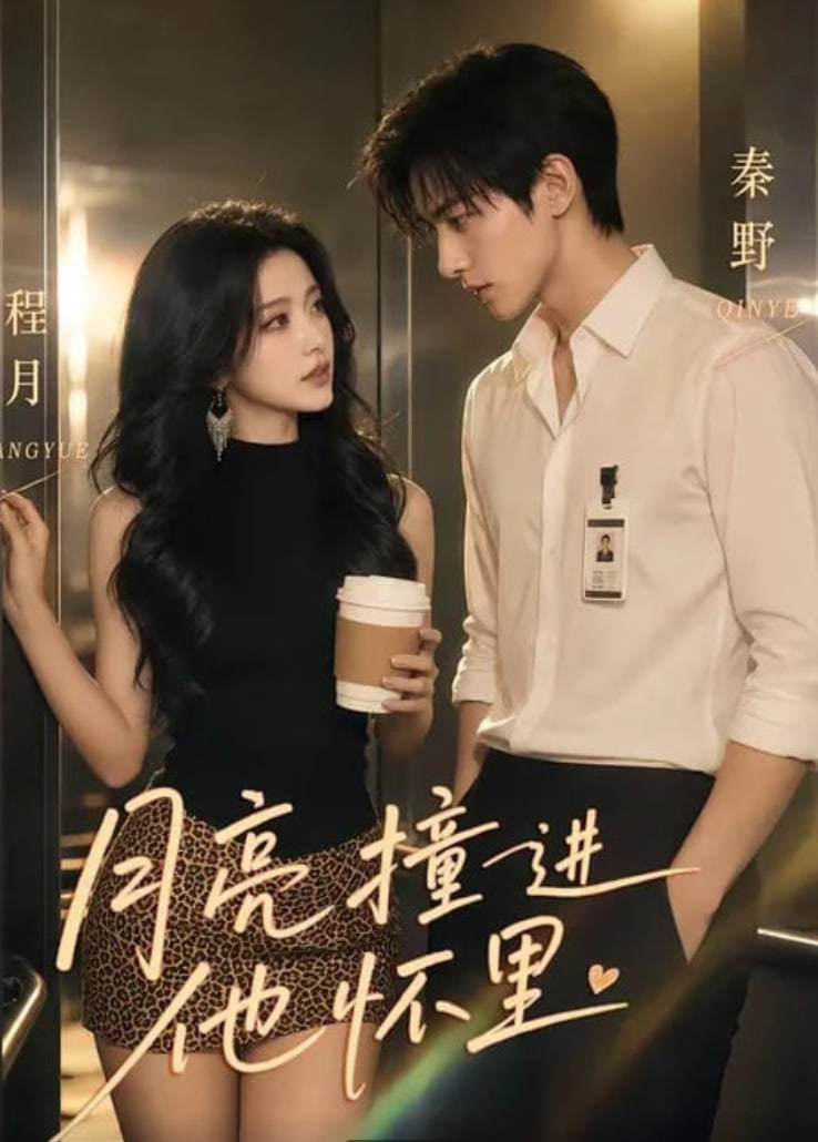 月亮撞进他怀里