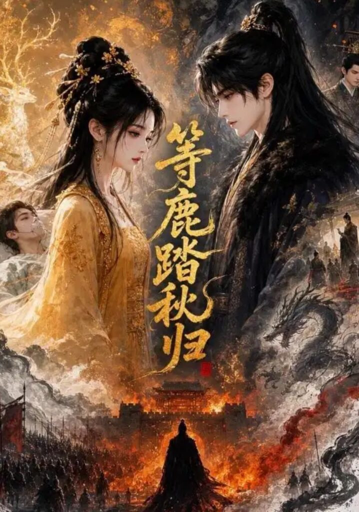 等鹿踏秋归