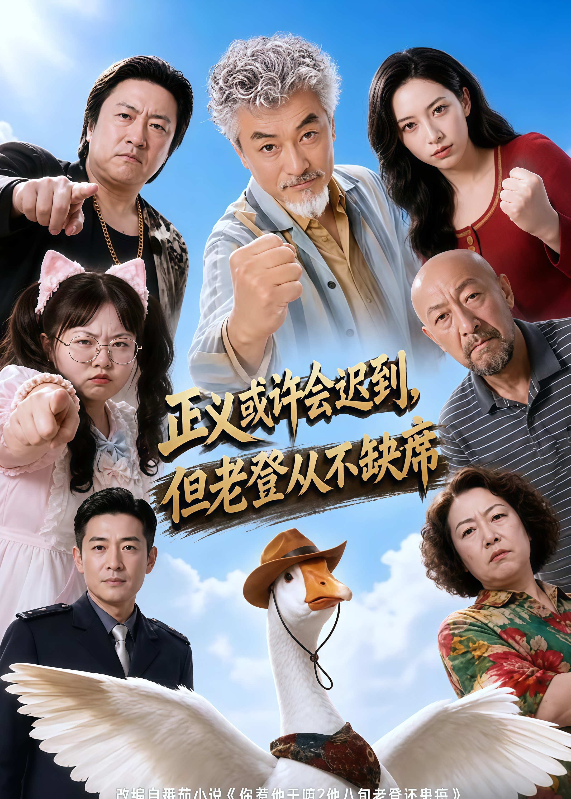 正义或许会迟到,但老爸从不缺席