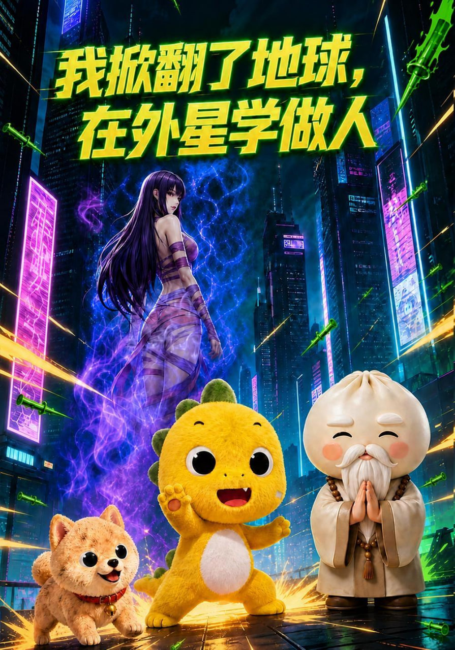 我掀翻了地球，在外星学做人