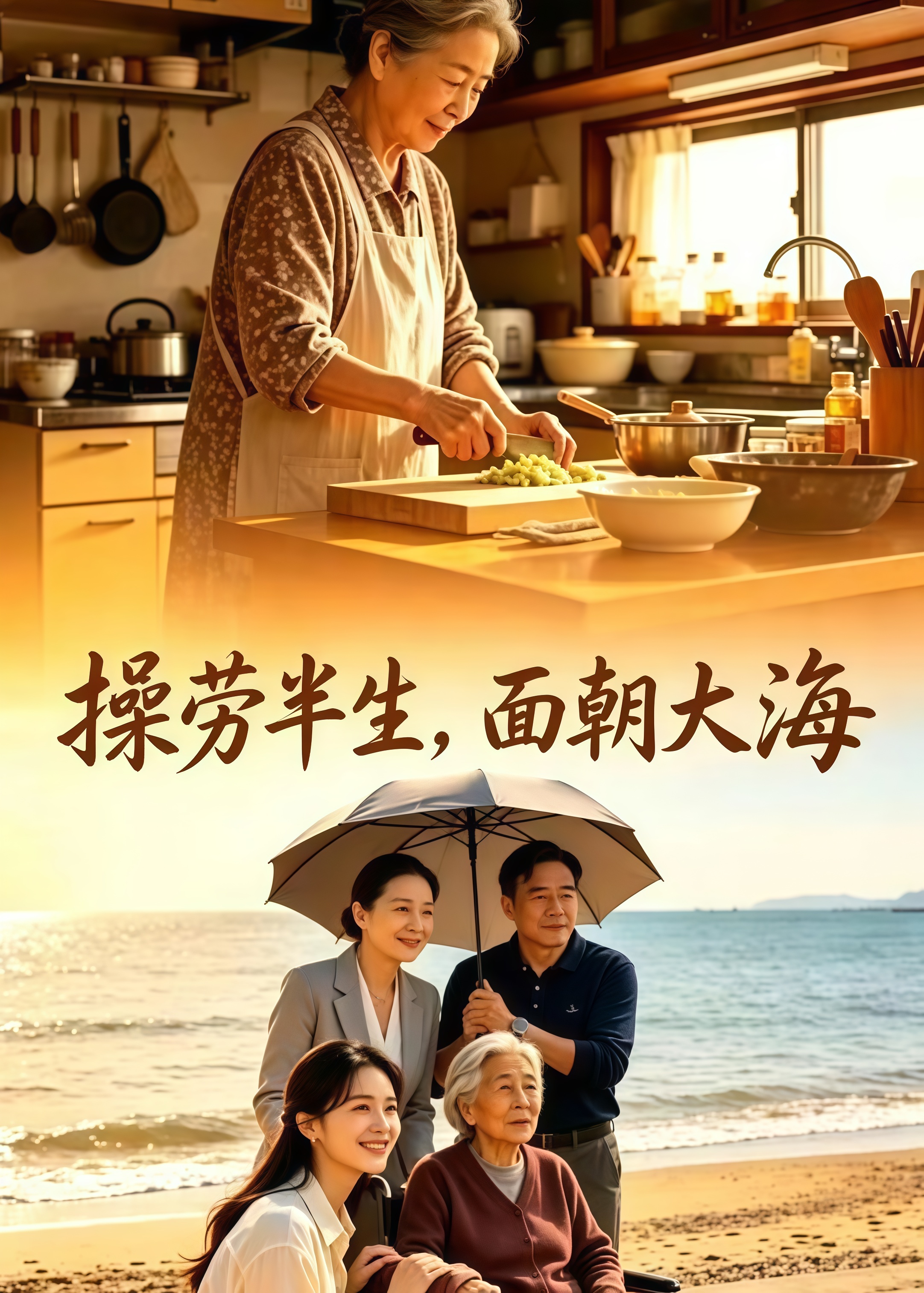 操劳半生面朝大海