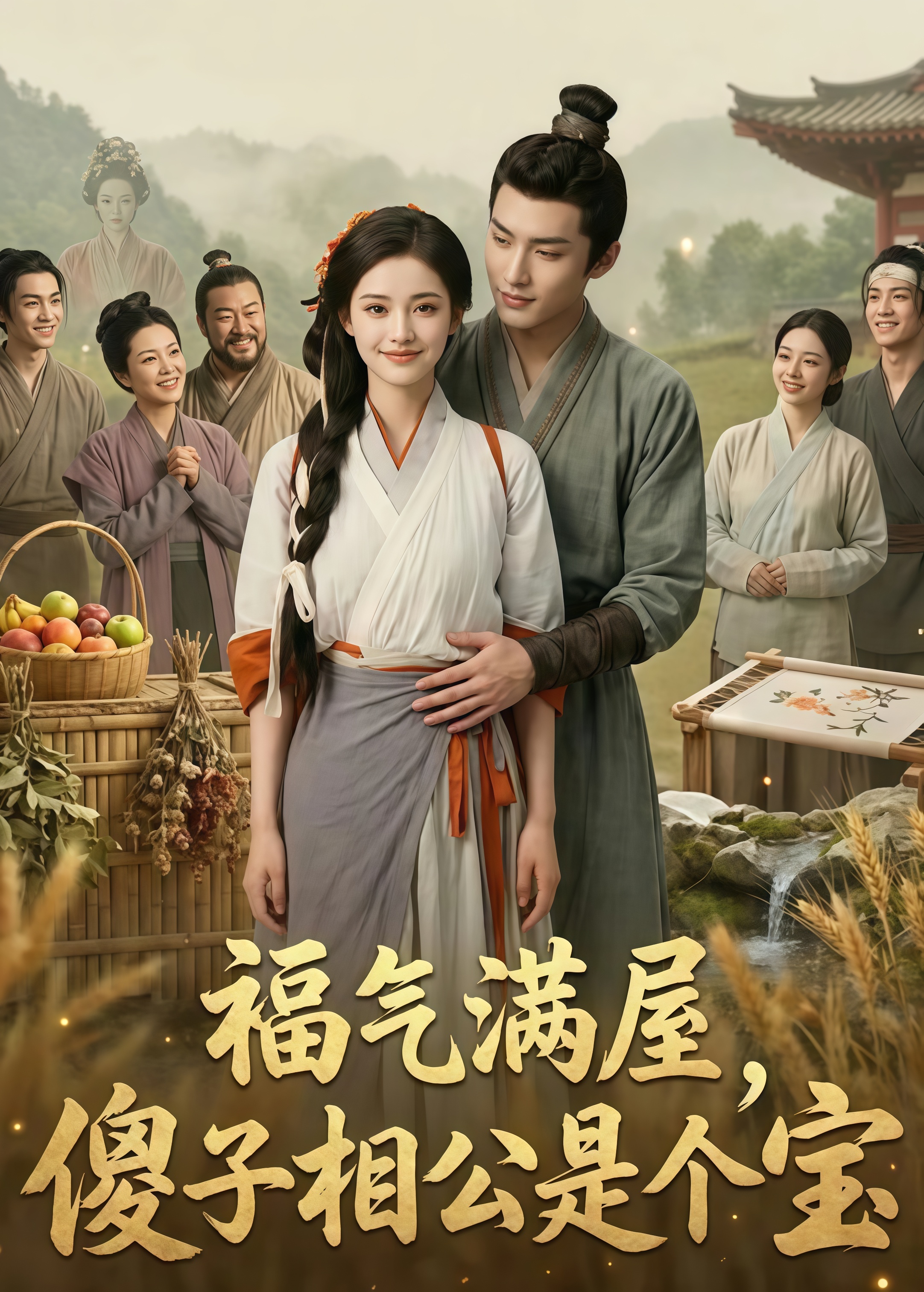 福气满屋，傻子相公是个宝