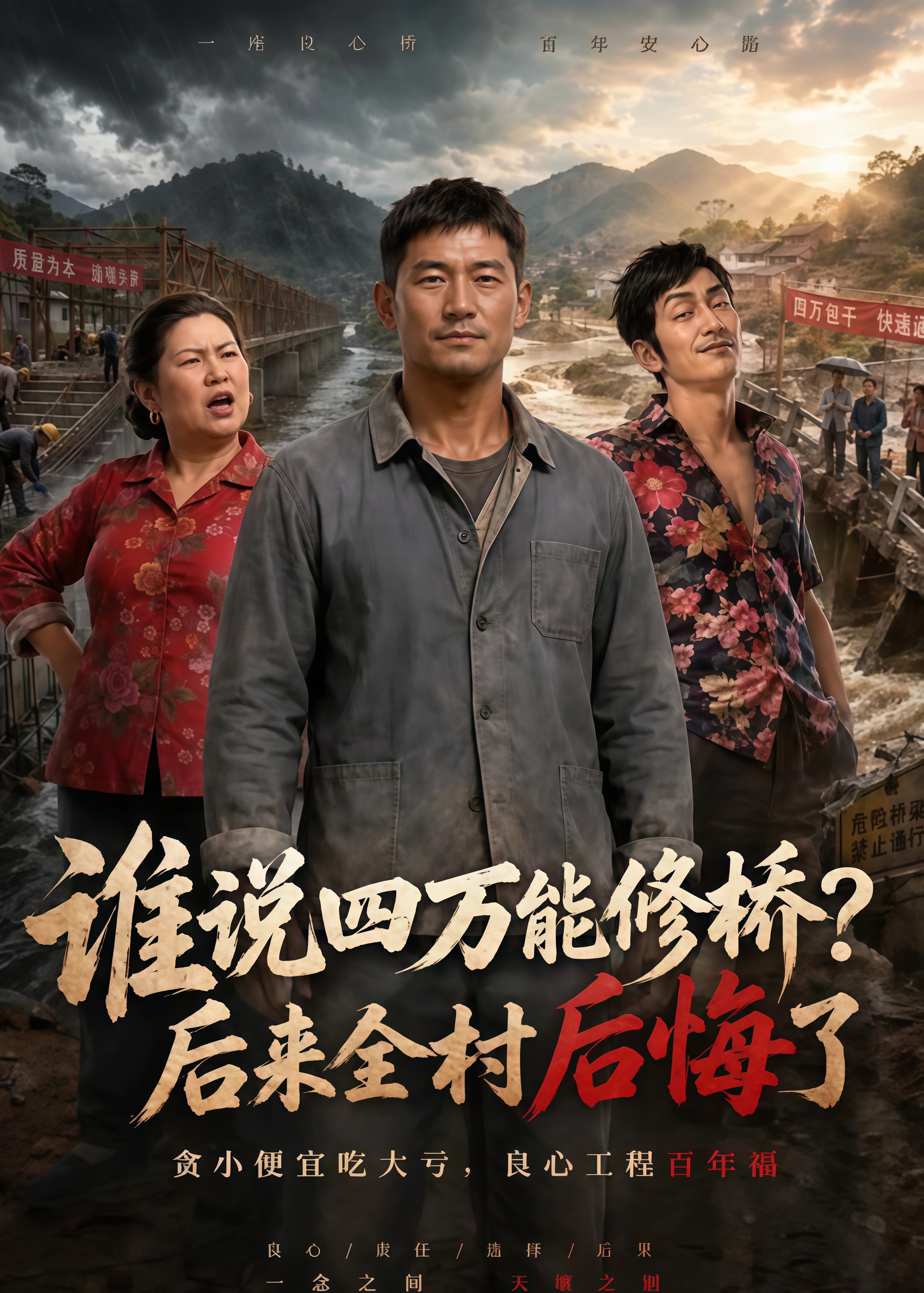 谁说四万能修桥后来全村后悔了