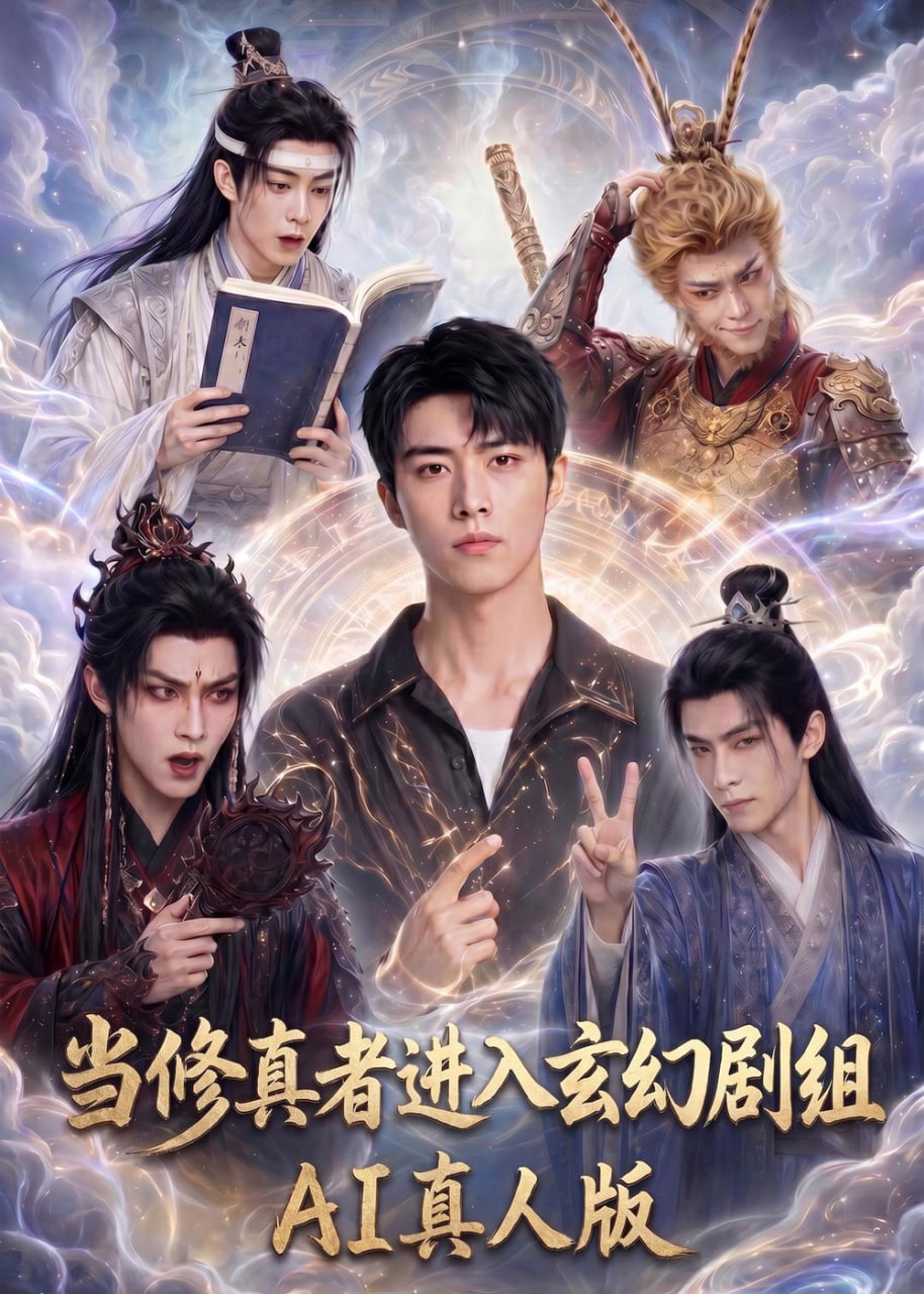当修真者进入玄幻剧组 AI 真人版