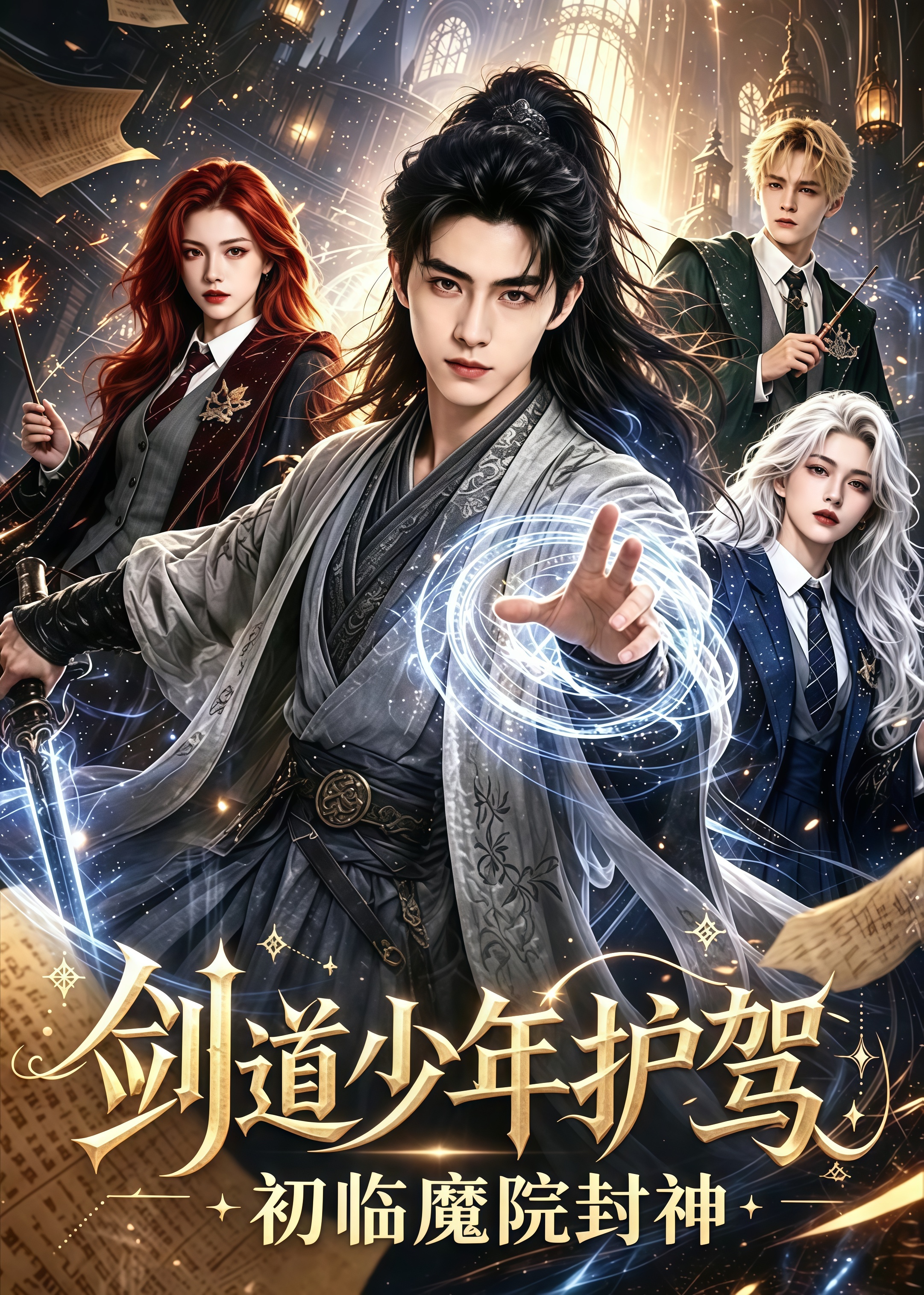剑道少年护驾初临魔院封神