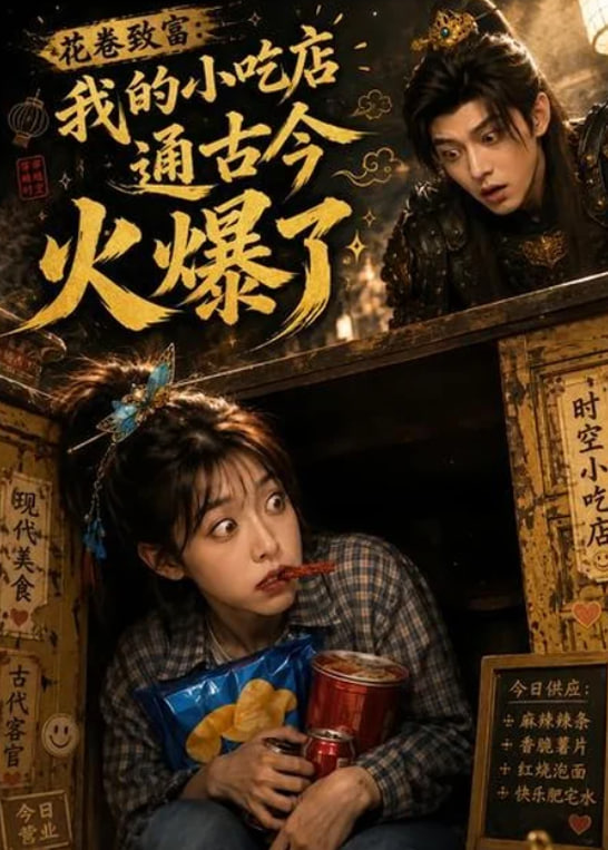 花卷致富我的小吃店通古今火爆了