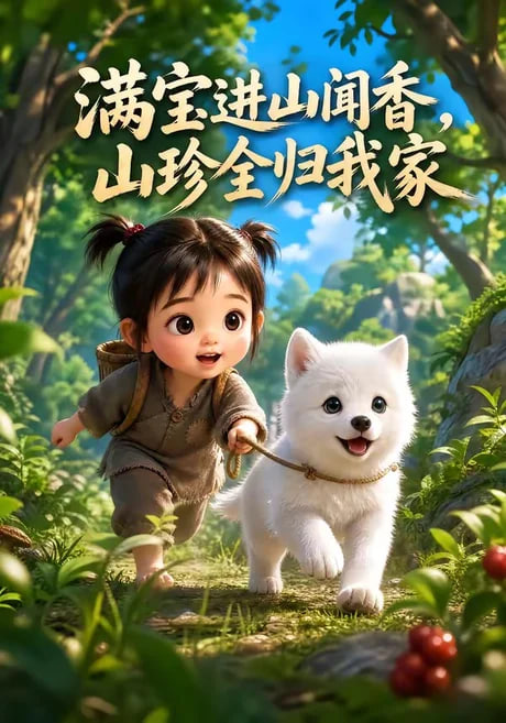 满宝进山闻香，山珍全归我家