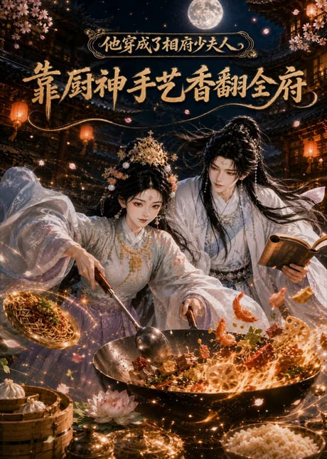 他穿成了相府少夫人，靠厨神手艺香翻全府