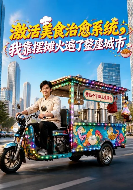 激活美食治愈系统我靠摆摊火遍了整座城市