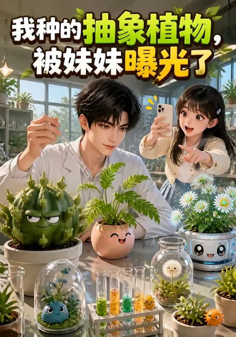 我种的抽象植物被妹妹曝光了