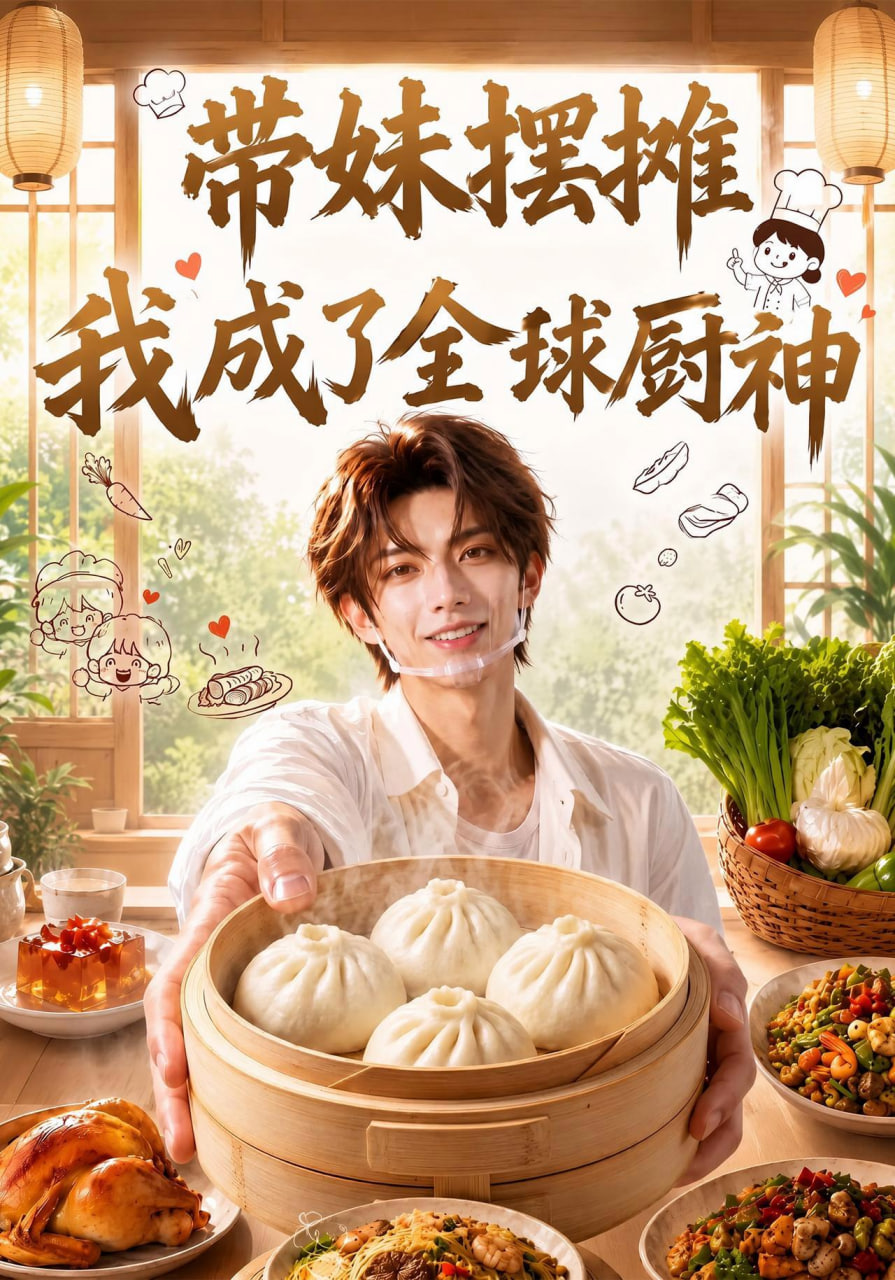 带妹摆摊，我成了全球厨神