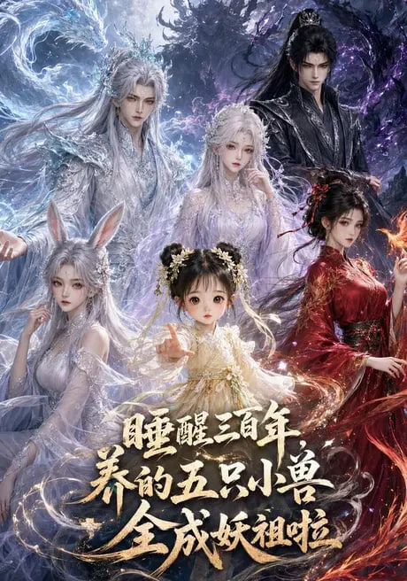 沉睡三百年，养的五只小兽全成妖祖啦