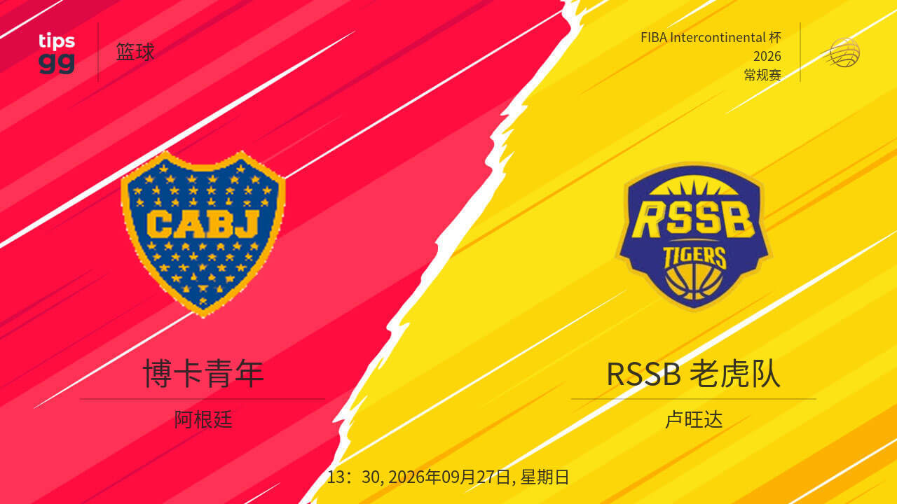 2026国际篮联洲际杯三、四名排位赛全场回放：博卡青年vsRSSB老虎