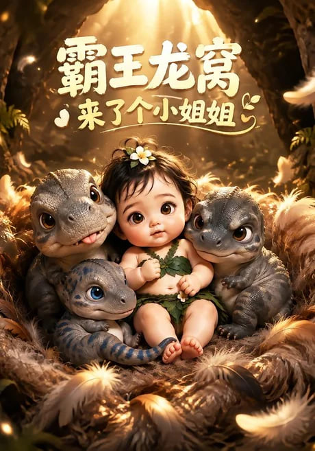 霸王龙窝来了个小姐姐的封面图