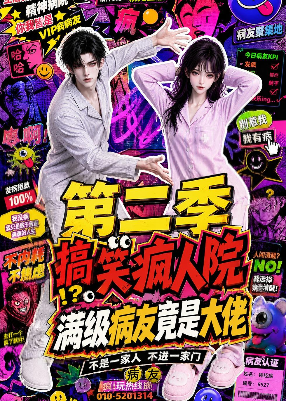 搞笑疯人院：满级病友竟是大佬第二季的封面图