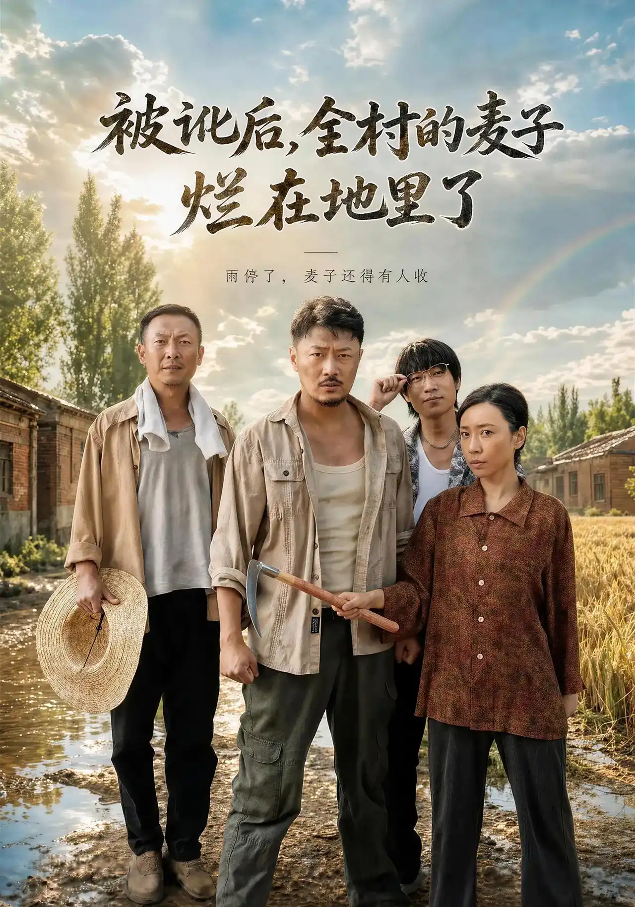 被讹后，全村的麦子烂在地里了封面图