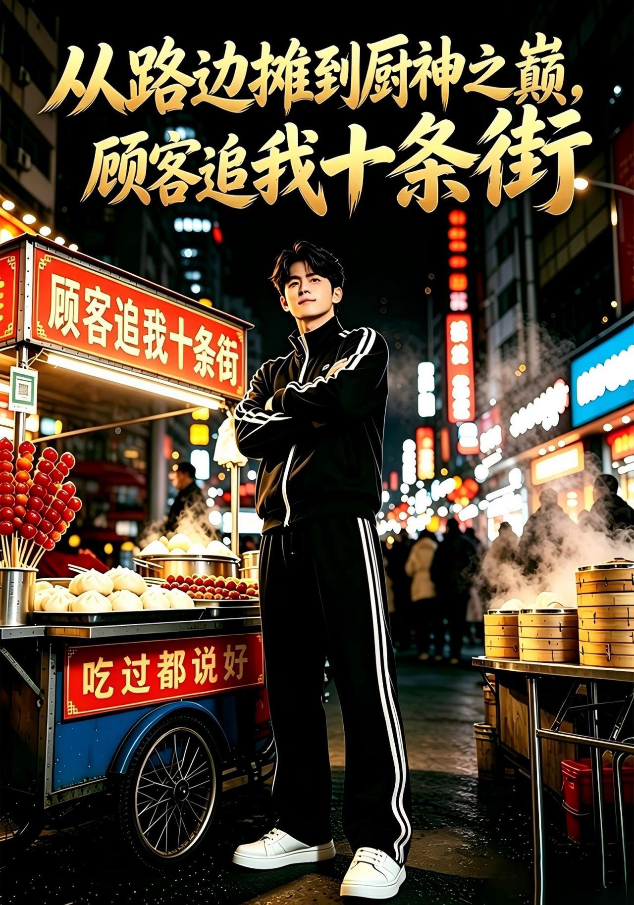 从路边摊到厨神之巅，顾客追我十条街第一季的封面图