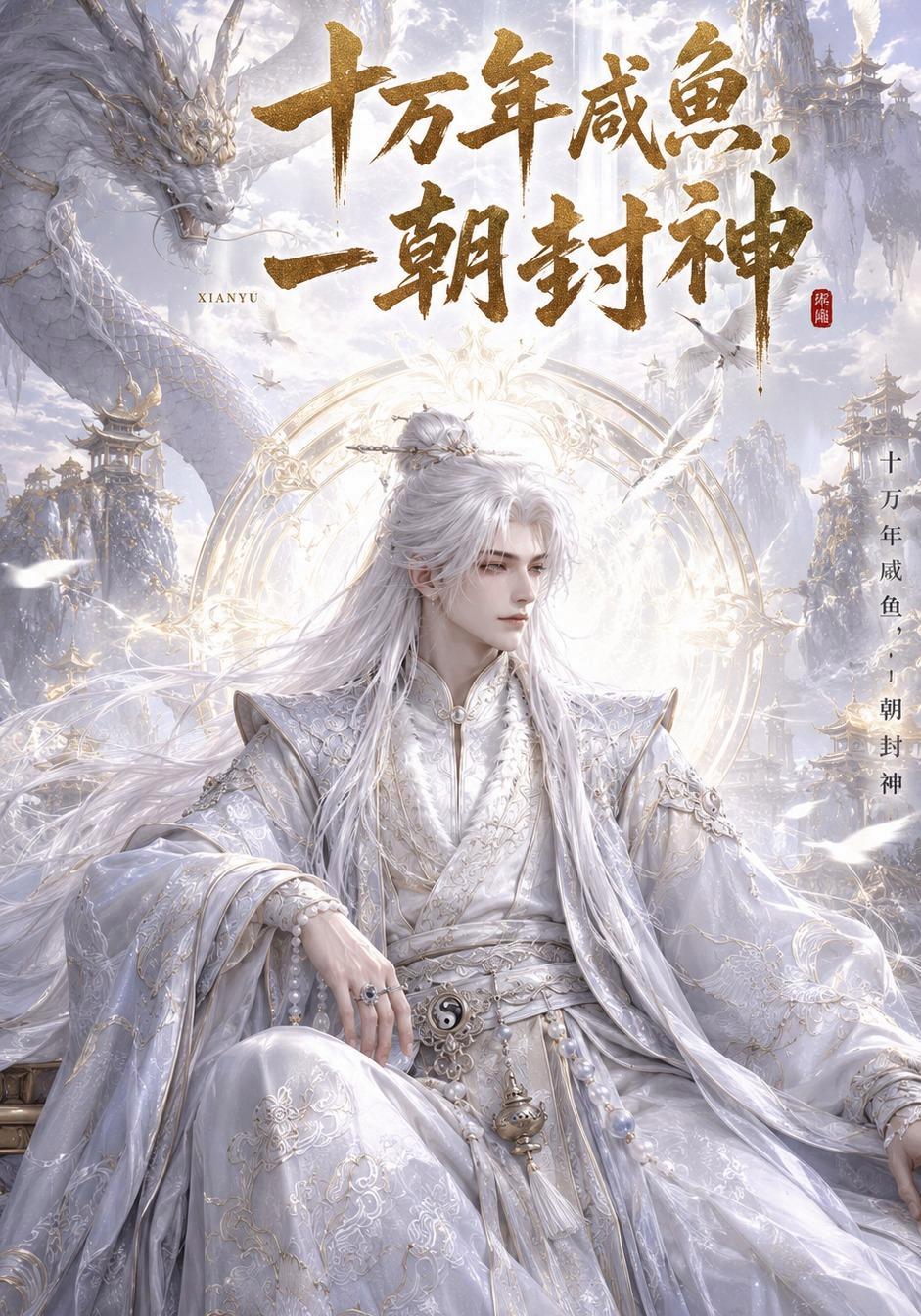 十万年咸鱼,一朝封神海报