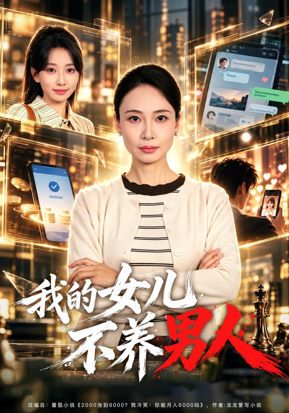 我的女儿不养男人的封面图