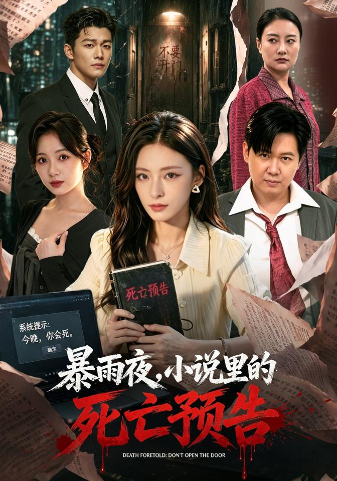 暴雨夜，小说里的死亡预告的封面图