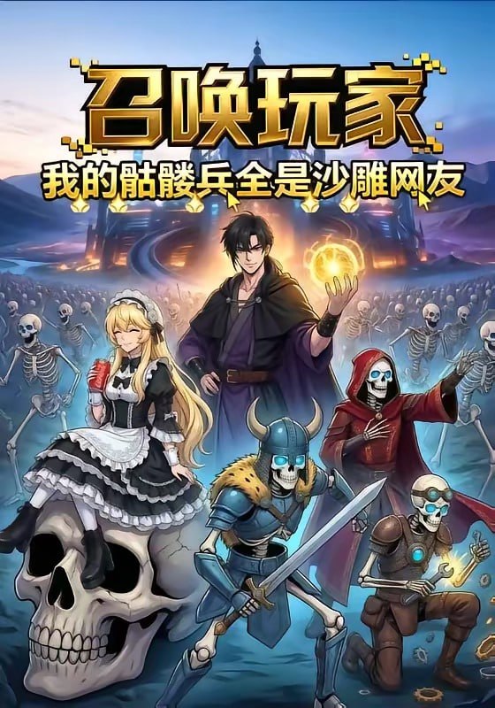 召唤玩家：我的骷髅兵全是沙雕网友的封面图