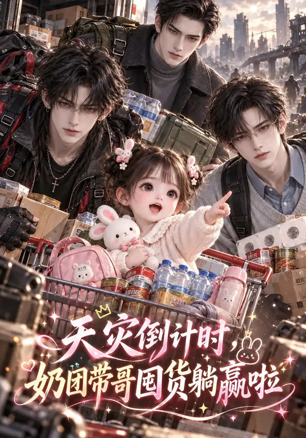 天灾倒计时，奶团带哥囤货躺赢啦